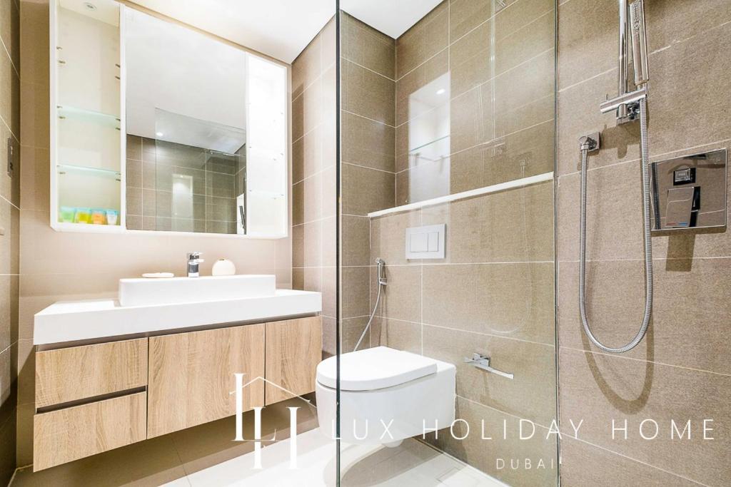 Lux Contemporary Suite With Full Marina View 6 Dubai Esterno foto