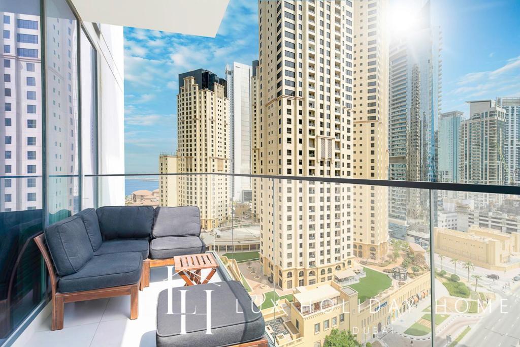 Lux Contemporary Suite With Full Marina View 6 Dubai Esterno foto