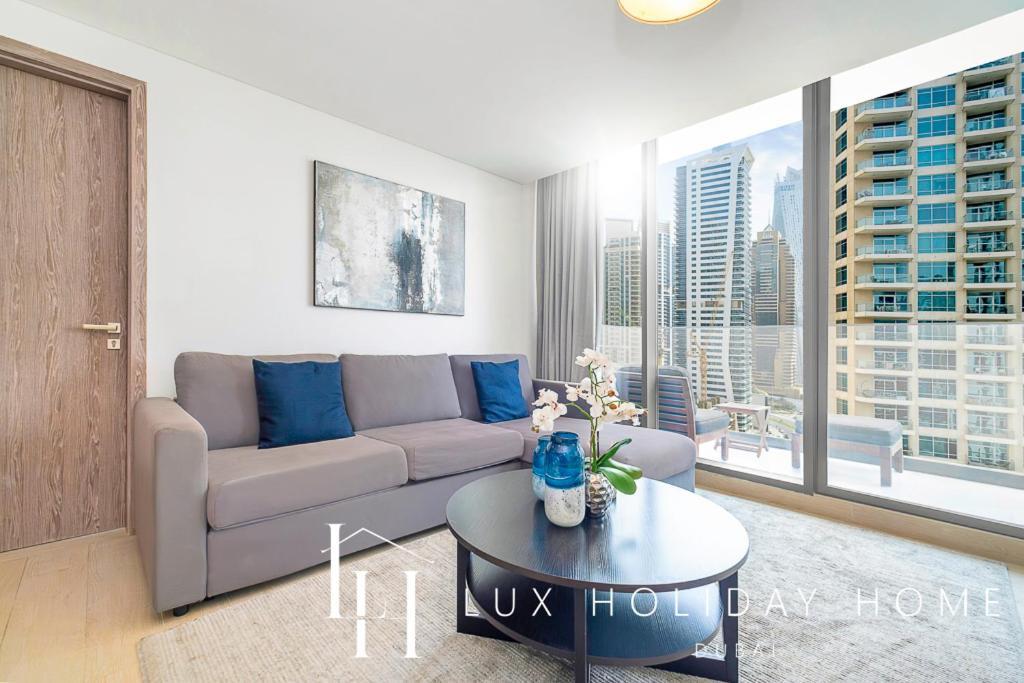 Lux Contemporary Suite With Full Marina View 6 Dubai Esterno foto