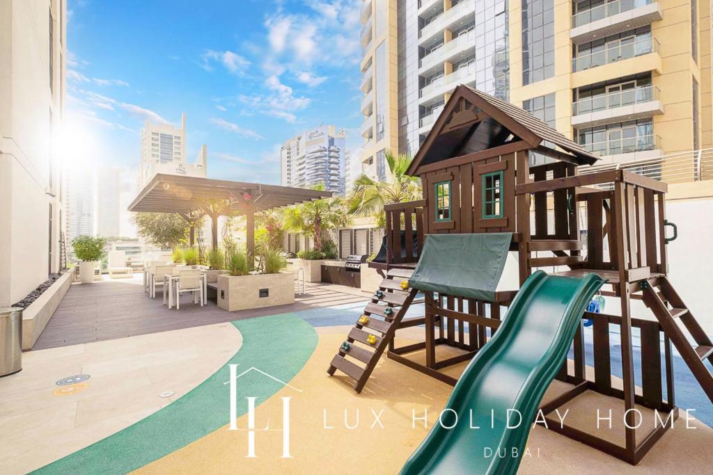 Lux Contemporary Suite With Full Marina View 6 Dubai Esterno foto