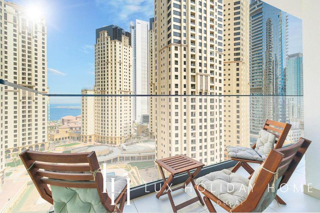 Lux Contemporary Suite With Full Marina View 6 Dubai Esterno foto