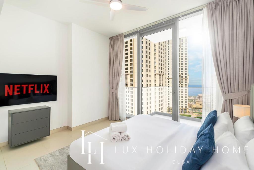 Lux Contemporary Suite With Full Marina View 6 Dubai Esterno foto