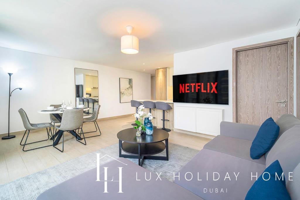 Lux Contemporary Suite With Full Marina View 6 Dubai Esterno foto