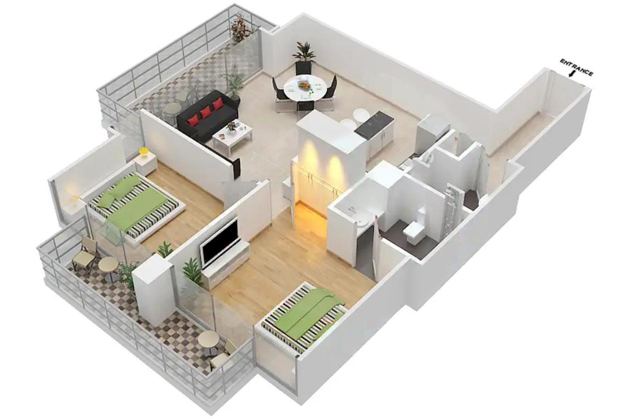 Lux Contemporary Suite With Full Marina View 6 Dubai Esterno foto